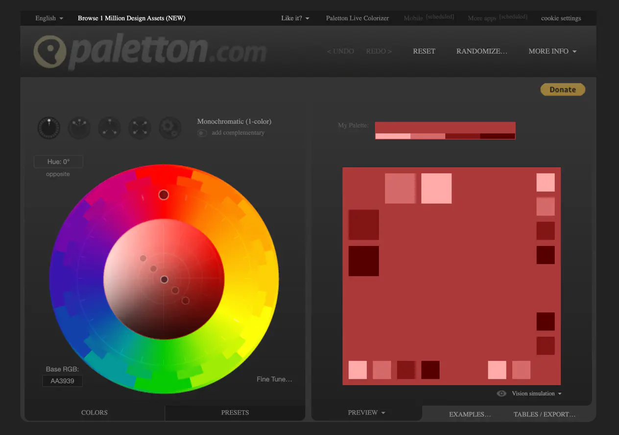 Paletton Colour Picker